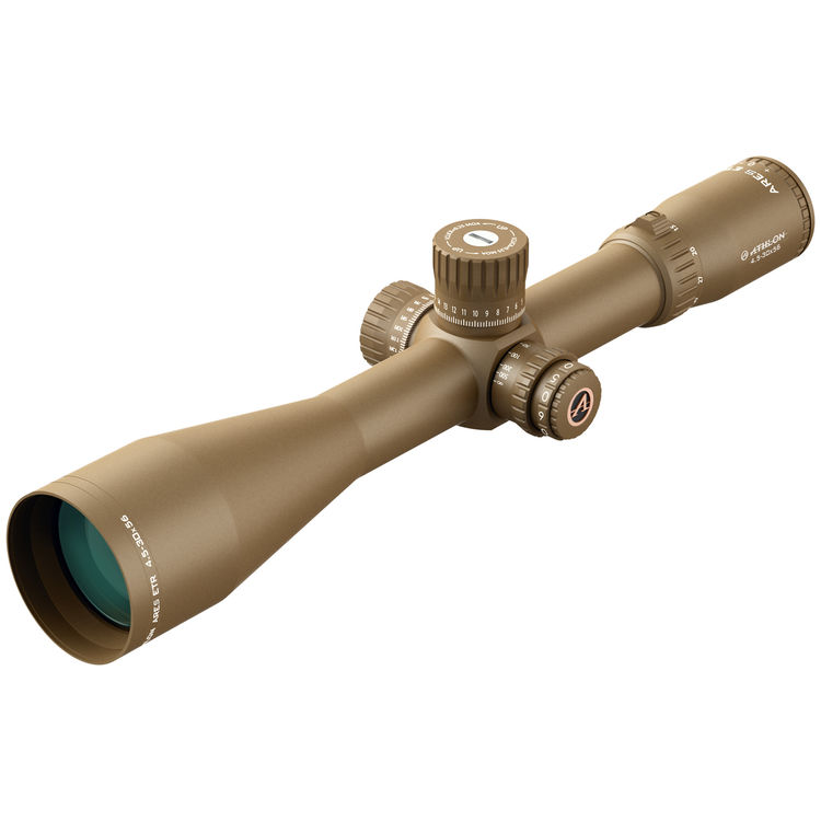 Athlon Ares ETR 4.5-30x56 34mm APLR2 FFP IR MOA Riflescope - Brown