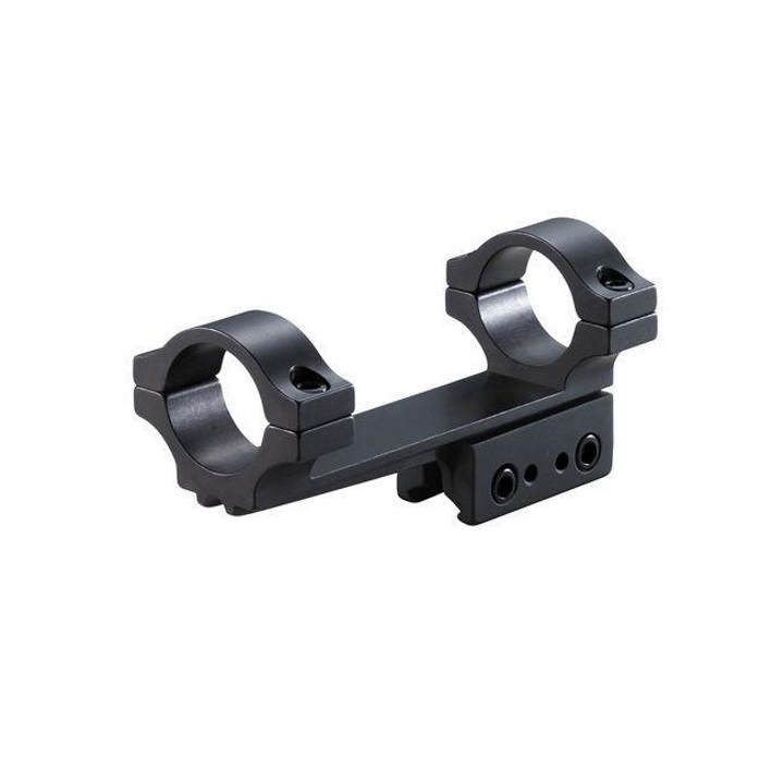 BKL-254D7 4 Long Drop Compensated Cantilever Mount with 1-5/8 Clamping Length BLK