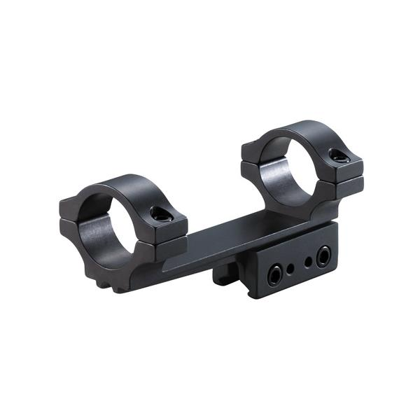 BKL-254H 4 Long Cantilever Mount with 1-5/8 Clamping Length - Matte Black