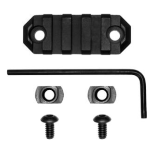 GrovTec Rail 2.2" 5 Slot M-LOK