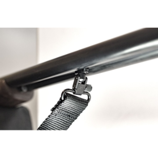 GrovTec Side-By-Side Double Barrels Set Black Oxide Finish - 1" Loops Pair