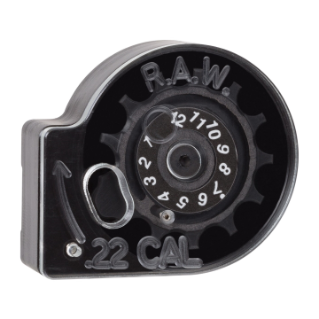 HMX .22 cal 12 Shot Rotary Spare Magazine Right Hand Feed