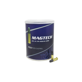 Magtech 22 LR 40GR LRN SV Copper Plated - 300 bullets per can