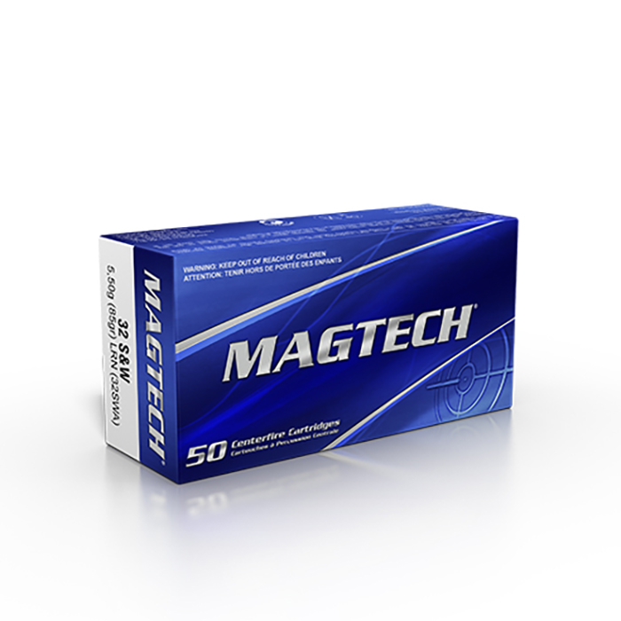 Magtech 32 S&W 85GR LRN - 50 Bullets per Pack