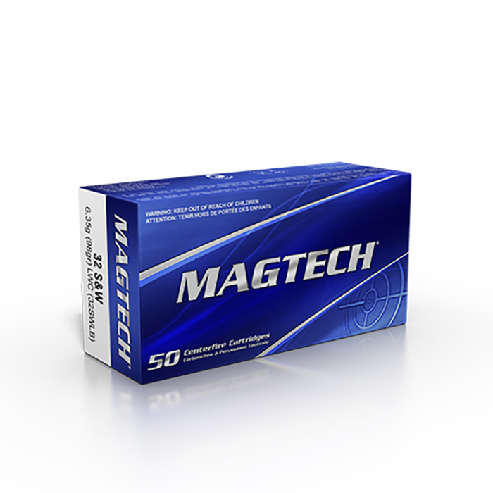 Magtech 32 S&W LONG 98GR LWC - 50 bullets per Pack