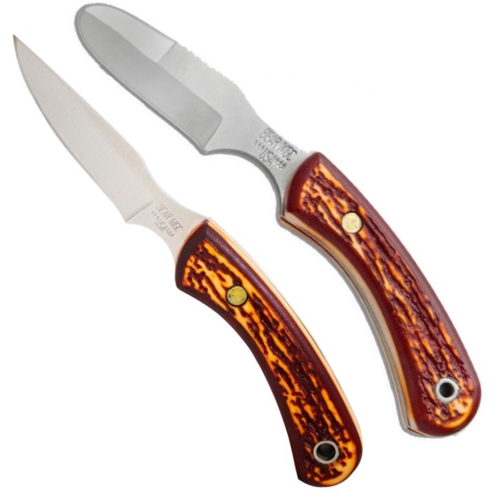 Bear & Son Twin Set: SD42 Knife & SD43 Knife with Dual Sheath **