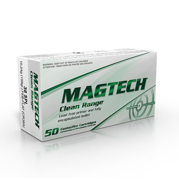 Magtech 38 SPL 158GR FEB Flat - 50 bullets per Pack