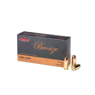 PMC . 9x19mm LUGER 115GR JHP - 50 Bullets per Pack