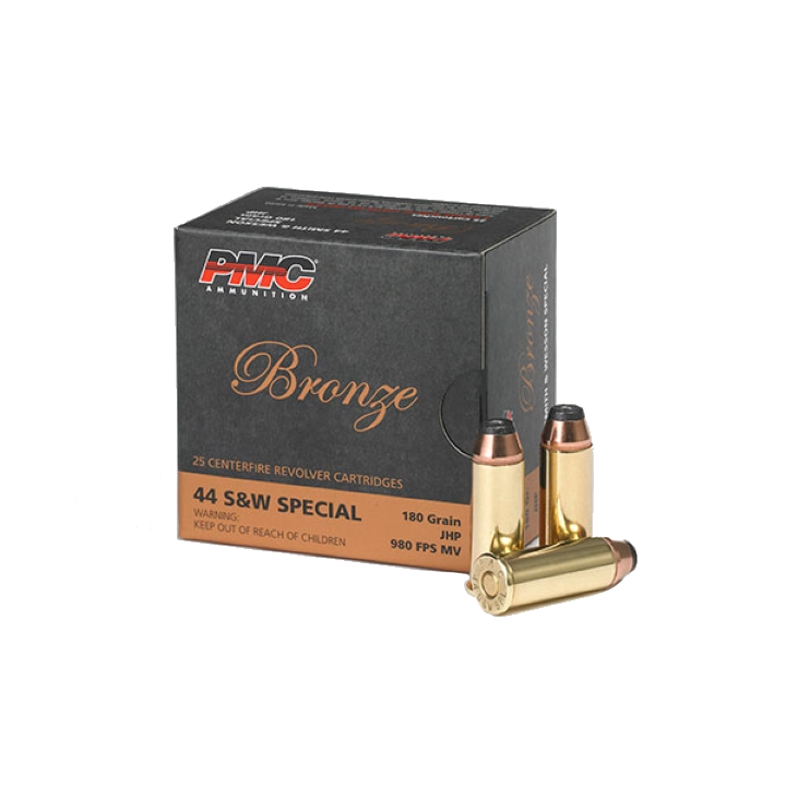 PMC .44 S&W 180GR JHP 25 bullets per Pack