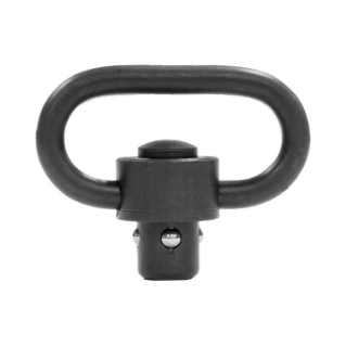 GrovTec Black Nit 1-1/4 Black Nitride 1 -1/4" Heavy Duty Push Button Swivel