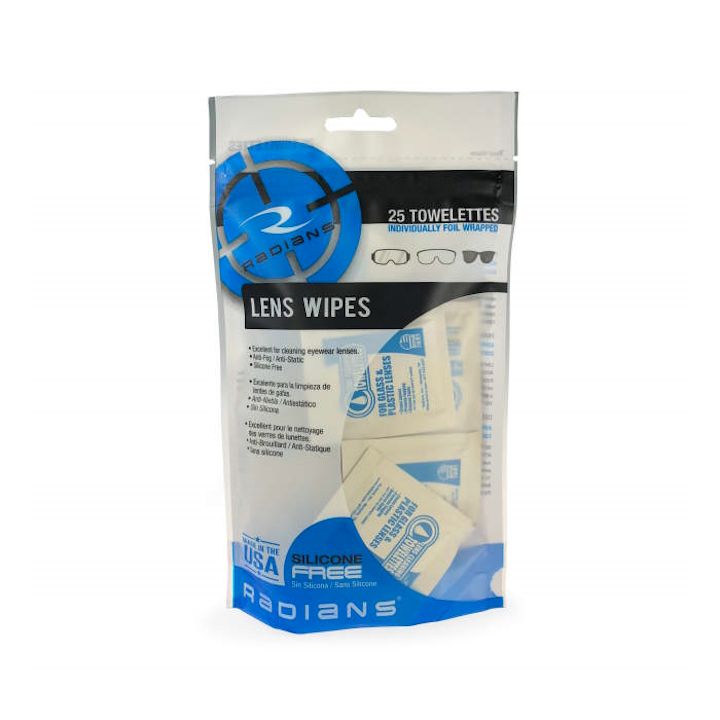 Radians Lens wipe 25 pieces per pack