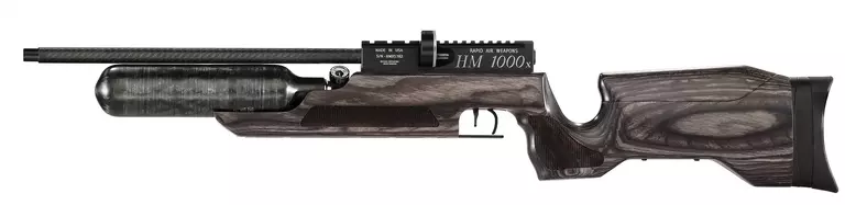 RAW HM1000X LRT .22 cal with Black Laminate Left Hand Action Air Rifle