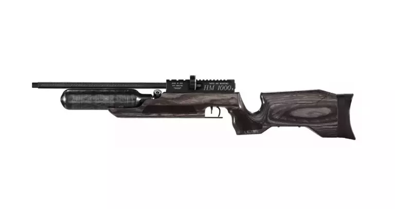 RAW HM1000X LRT .22 cal with Black Laminate Right Hand Action Air Rifle