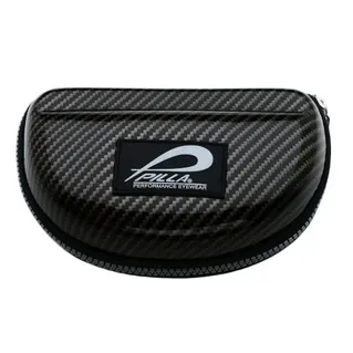Pilla Medium Carbon Fibre Clamshell Black