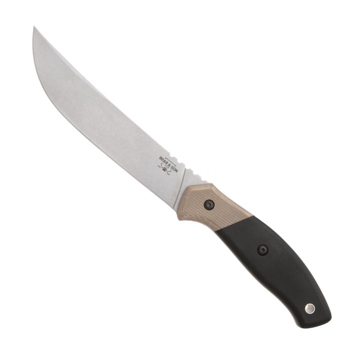 Bear & Son 11" Black G10 Professional Boning Knife with Knife Guard