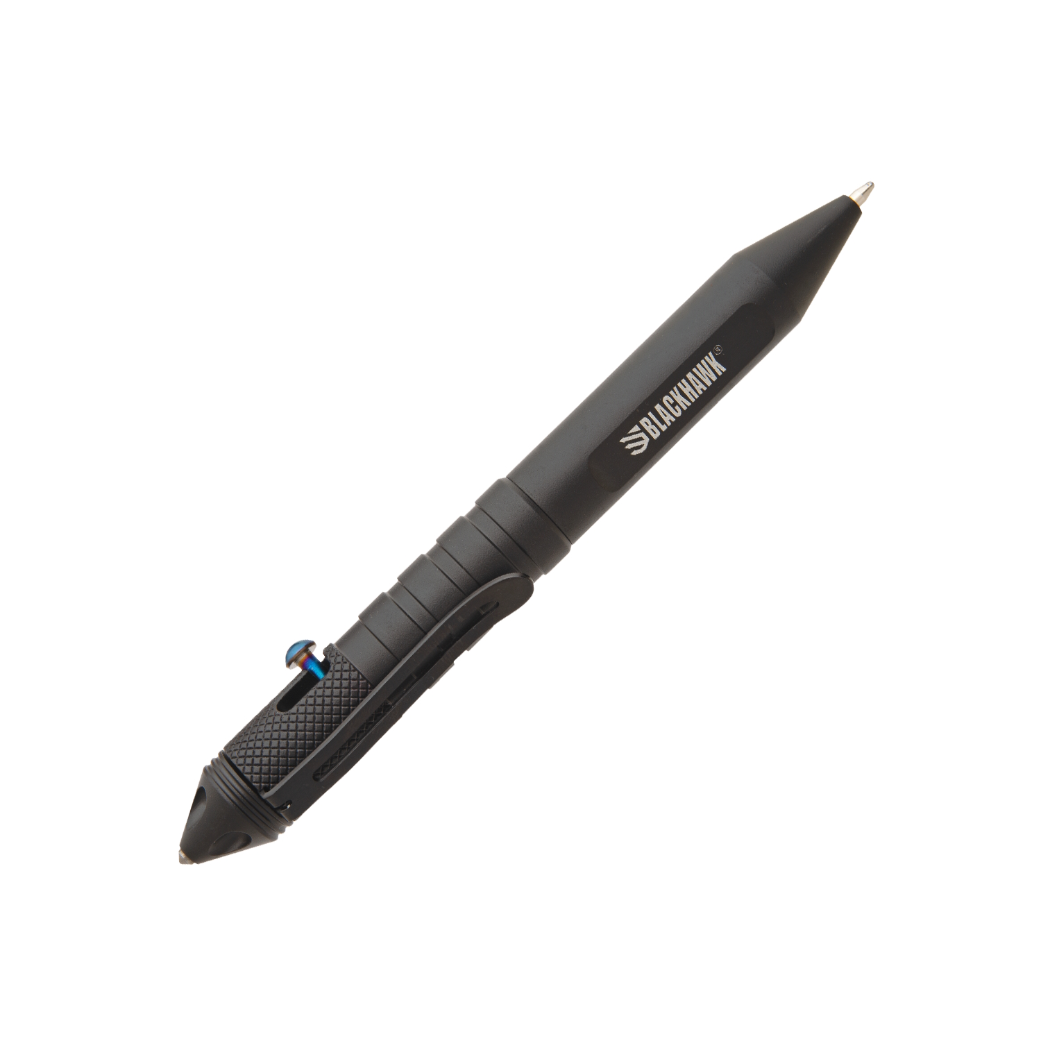 Bear & Son Tactical Pen with Glass Breaker & Bottle Opener - Black Ink