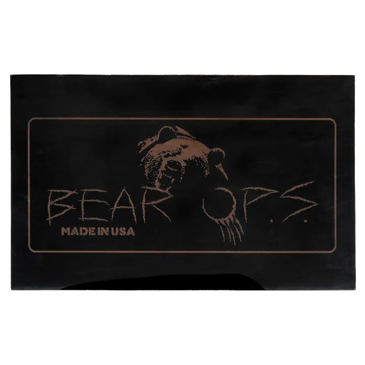 Bear & Son OPS Large Black Leather Mat