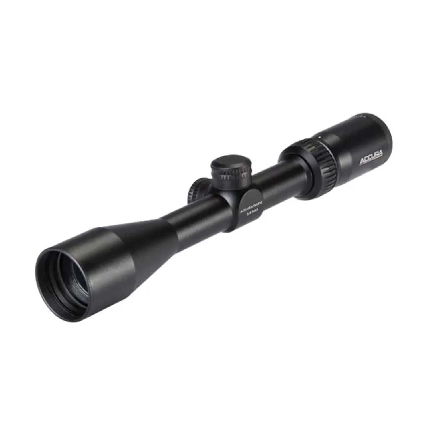 Accura Rapid 4-12x40 MIL Riflescope with Rings Adjustable Objective