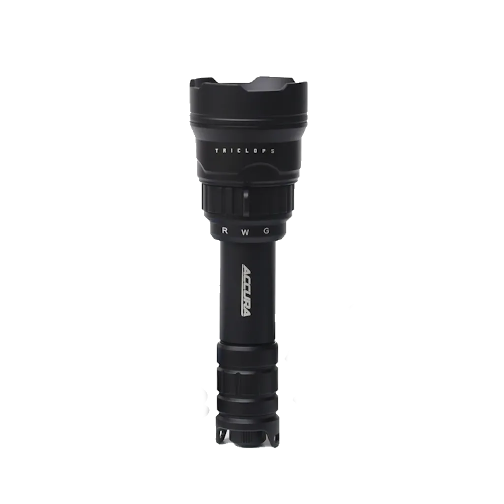 Accura Triclops GEN 2 800 Lumens Zoom LED Torch - White / Red / R850