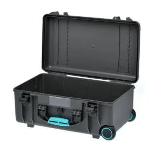 HPRC 2550W - Wheeled Hard Case with Bag & Dividers (Grey / Turquoise)