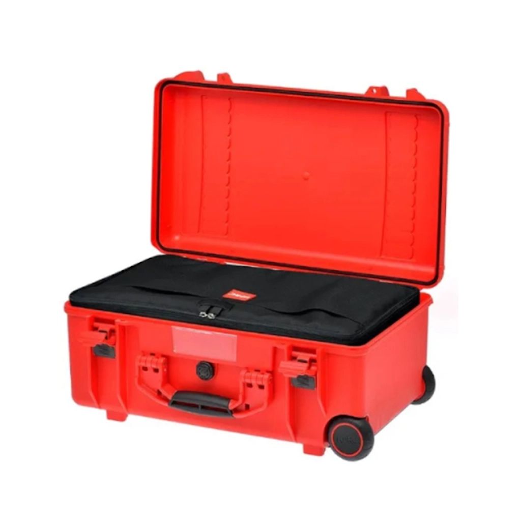 HPRC 2550W - Wheeled Hard Case with Bag & Dividers (Red)
