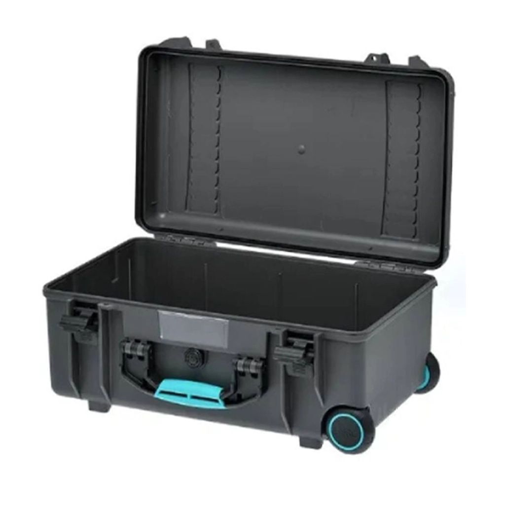 HPRC 2550W - Wheeled Hard Case with Bag & Dividers (Grey / Turquoise)