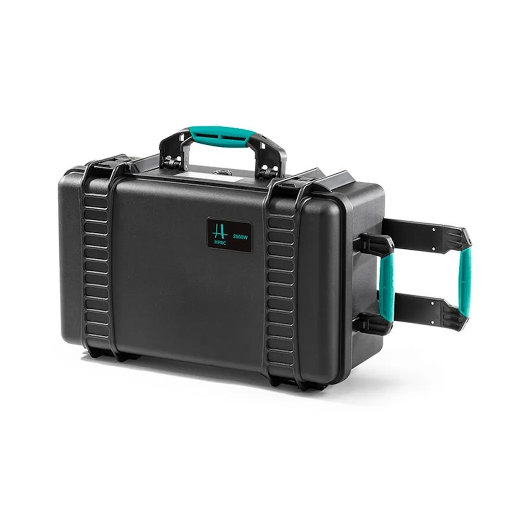 HPRC 2550W - Wheeled Hard Case with Cubed Foam (Black)
