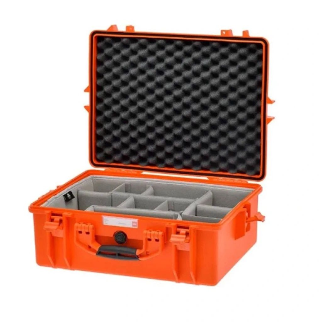 HPRC 2600 - Hard Case with Second Skin Divider Kit Orange