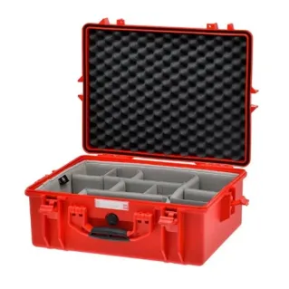 HPRC 2600 - Hard Case with Second Skin Divider Kit (Red)