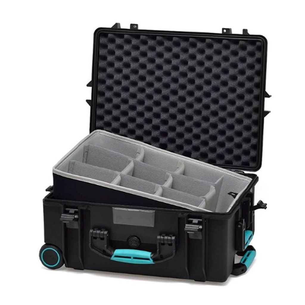 HPRC 2600W - Wheeled Hard Case with Second Skin Divider (Black)