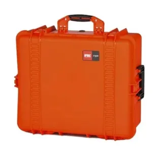 HPRC 2700W - Wheeled Hard Case with Cubed Foam (Orange)