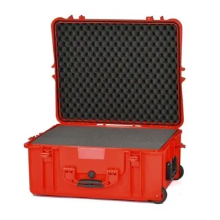 HPRC 2700W - Wheeled Hard Case with Foam (Red)