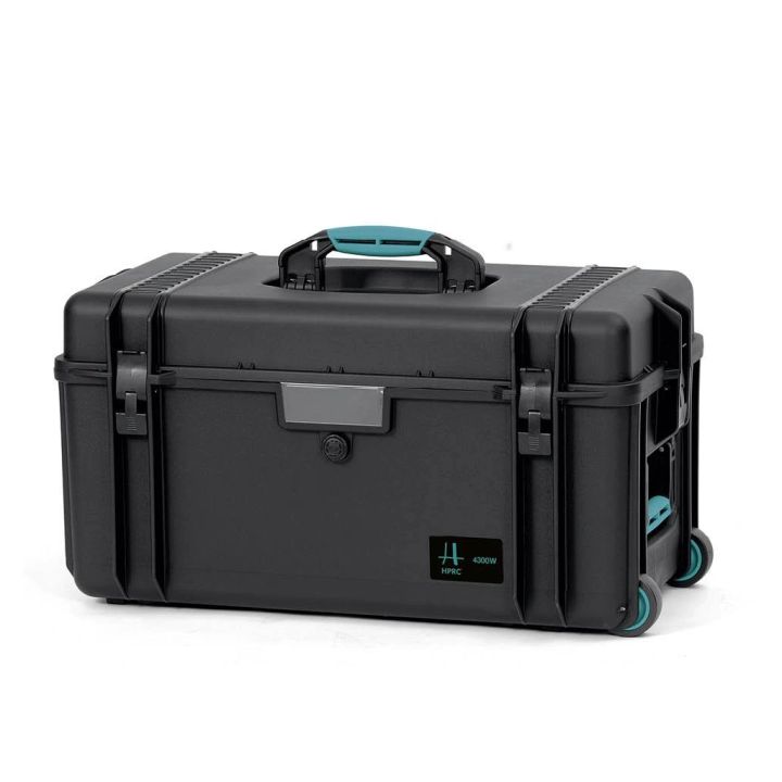 HPRC 4300W - Wheeled Hard Case with Cubed Foam (Black)