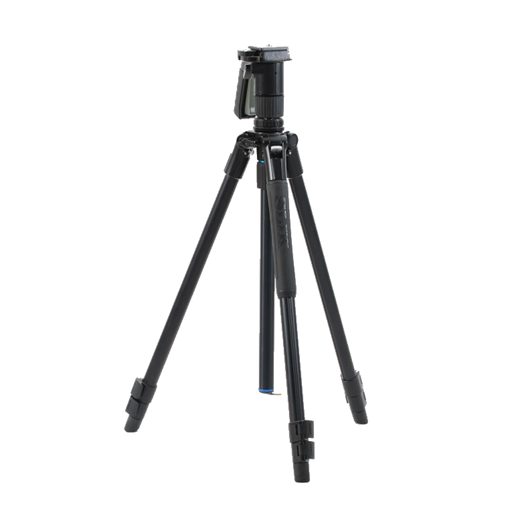 SLIK PRO AL-323AF Aluminium Tripod & Head AF1100E Trigger Grip