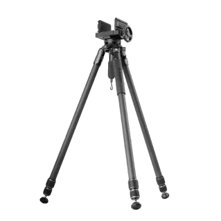 Vanguard Endeavor L 303CGM Carbon Fiber Shooting Tripod with GM-70 Rifle Mount Head