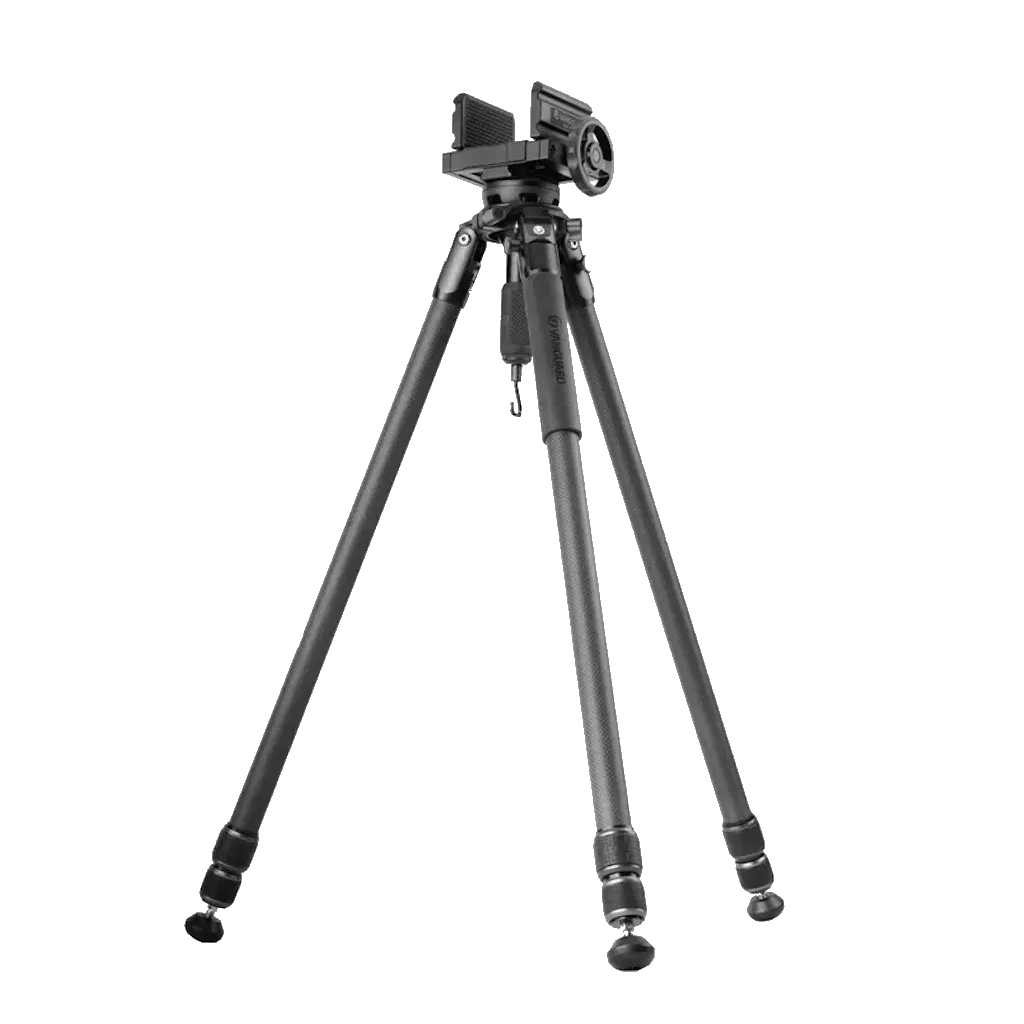 Vanguard Endeavor L 303CGM Carbon Fiber Shooting Tripod with GM-70 Rifle Mount Head