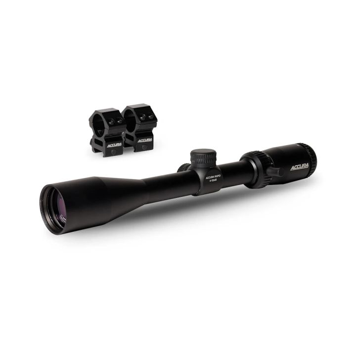 Accura Rapid Extreme 4-12x40 Ilum BDC 30mm with 30mm Weaver Rings