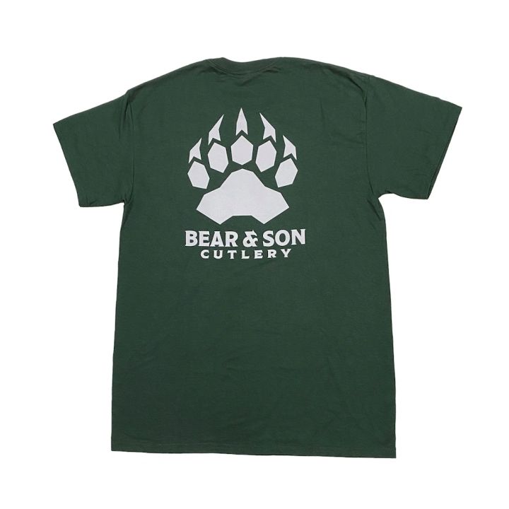 Bear & Son Green T-Shirt Short Sleeve XXL