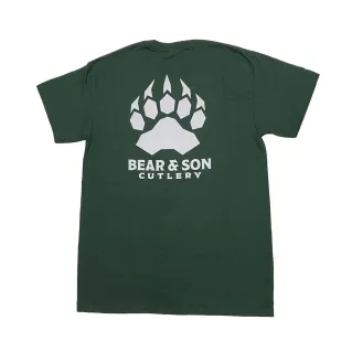 Bear & Son Green T-Shirt Short Sleeve Large