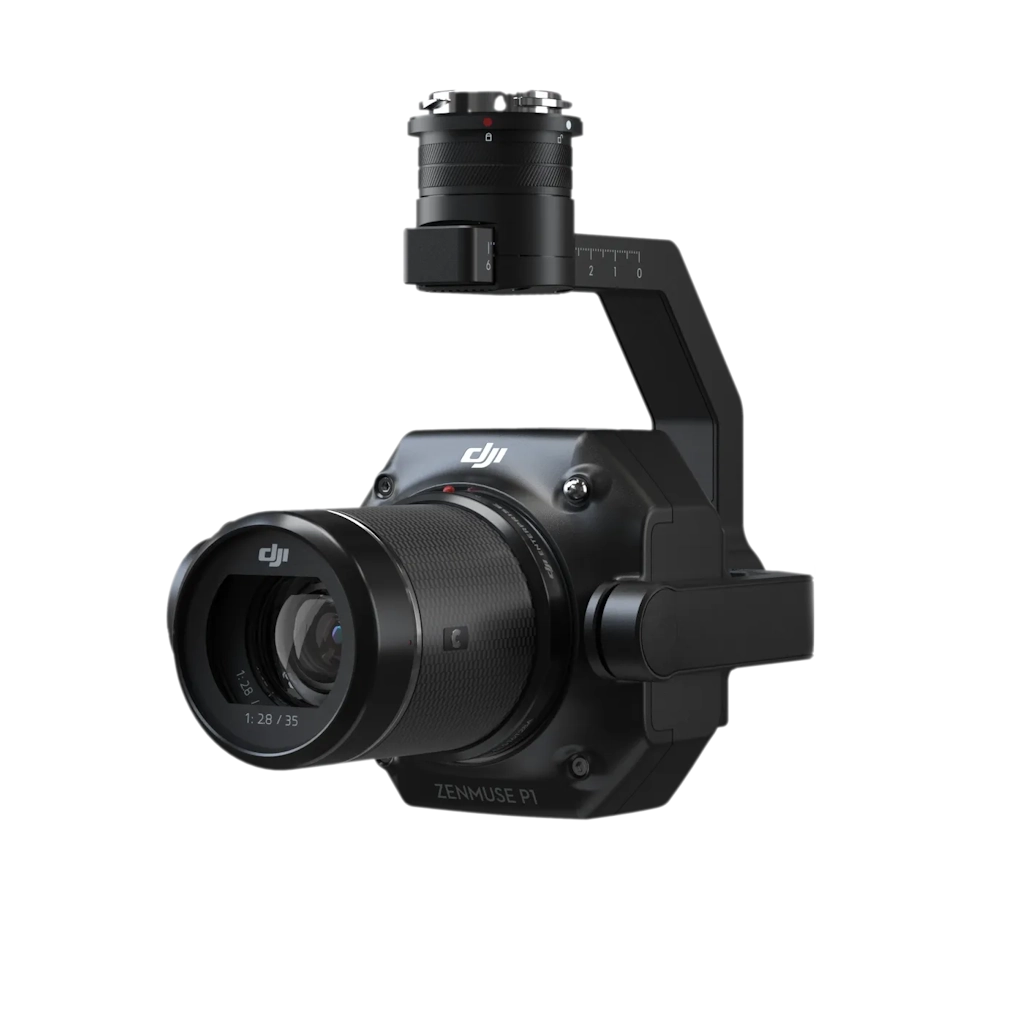 DJI Zenmuse P1 45MP Full-Frame Camera with 35mm lens (includes DJI Shield Basic)