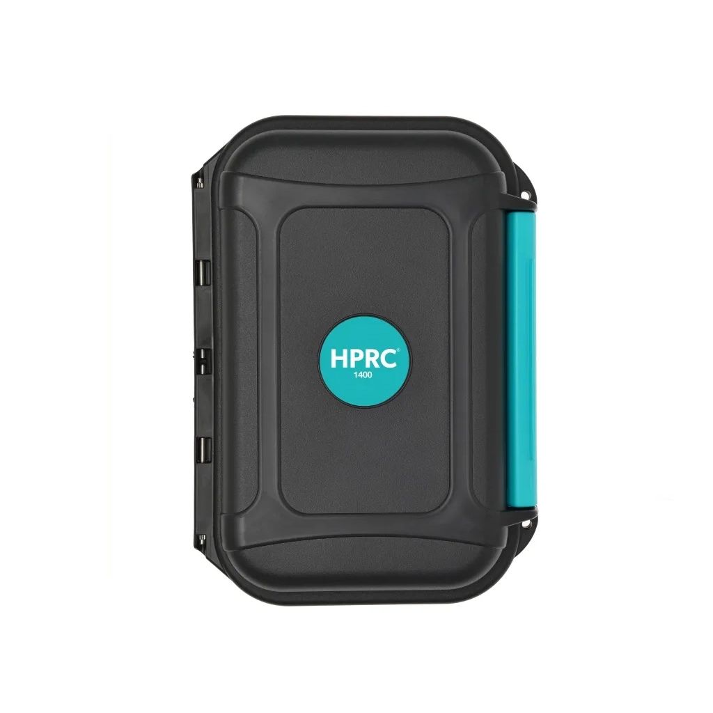 HPRC 1400 Hard Case with Empty Interior - Black/Blue
