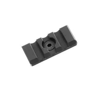 UTG PRO M-LOK 3-Slot Picatinny Rail Section Black
