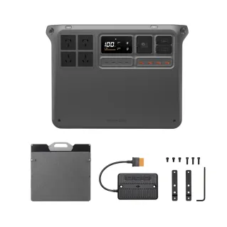 DJI Power 2000 & 200W Foldable Solar Panel × 1