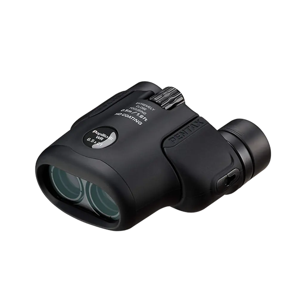 Pentax Papilio III 6.5x21 WR Binoculars - Black