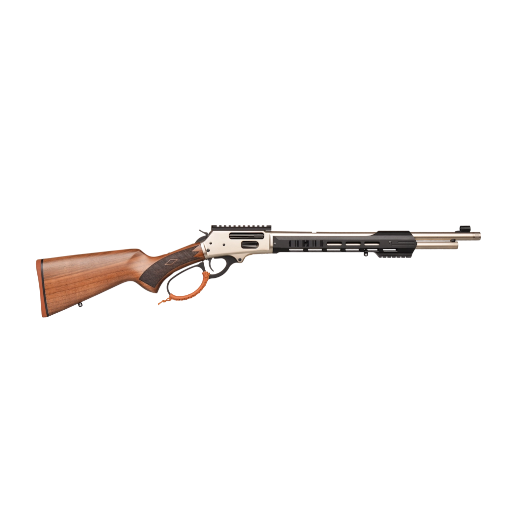 Hugtek Lever Action 30-30 Win Walnut & Nikel TACT Side Eject 470mm 5 Mag
