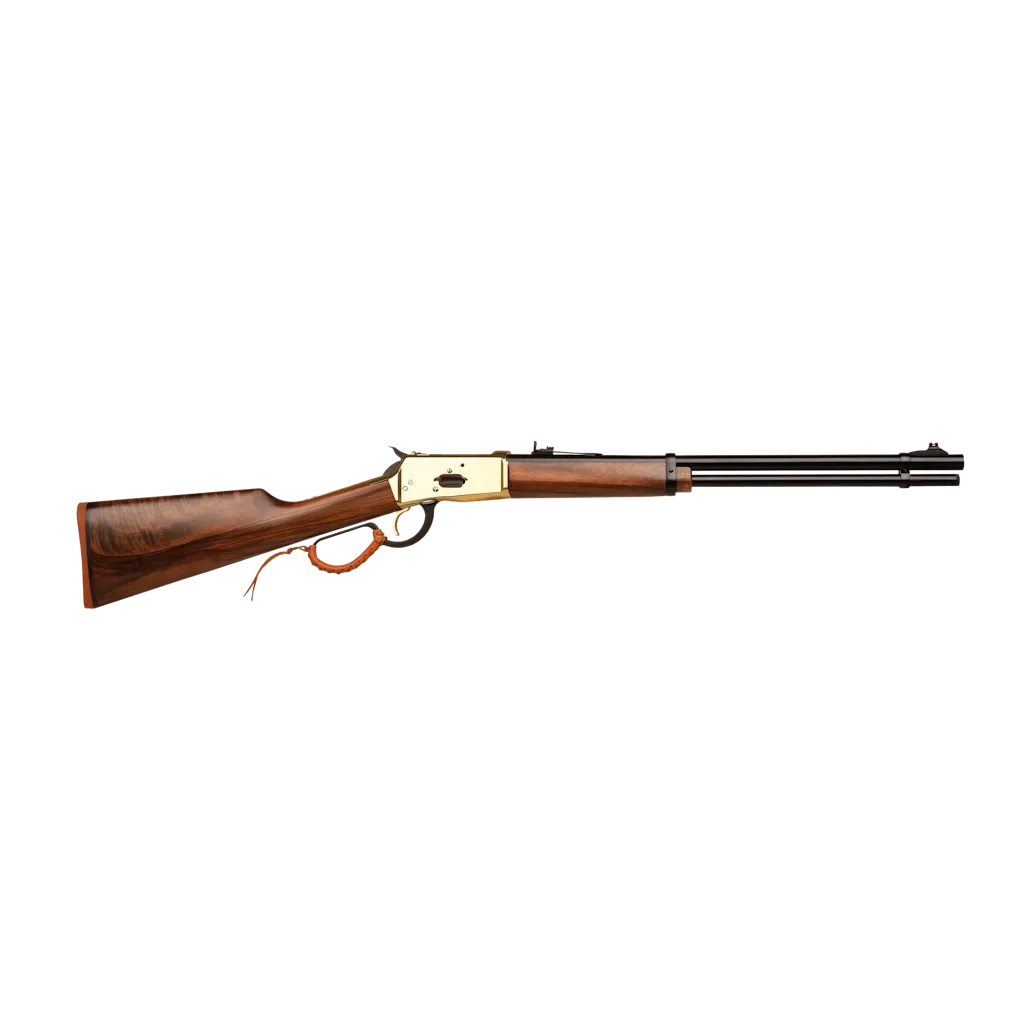Hugtek Lever Action .357 Mag Walnut & Brass Top Eject 470mm 9 Mag Rifle
