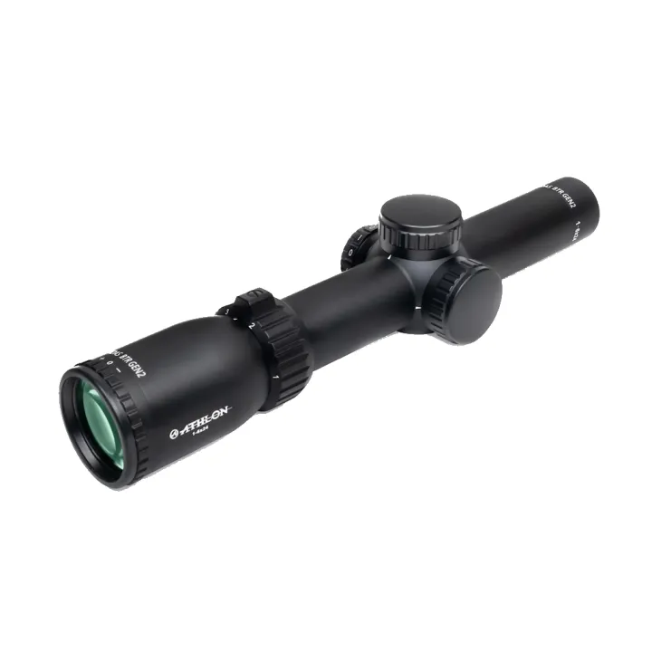 Athlon Midas TAC GEN2 HD 1-6x24 ATSR4 SFP IR MOA Reticle 30mm Riflescope