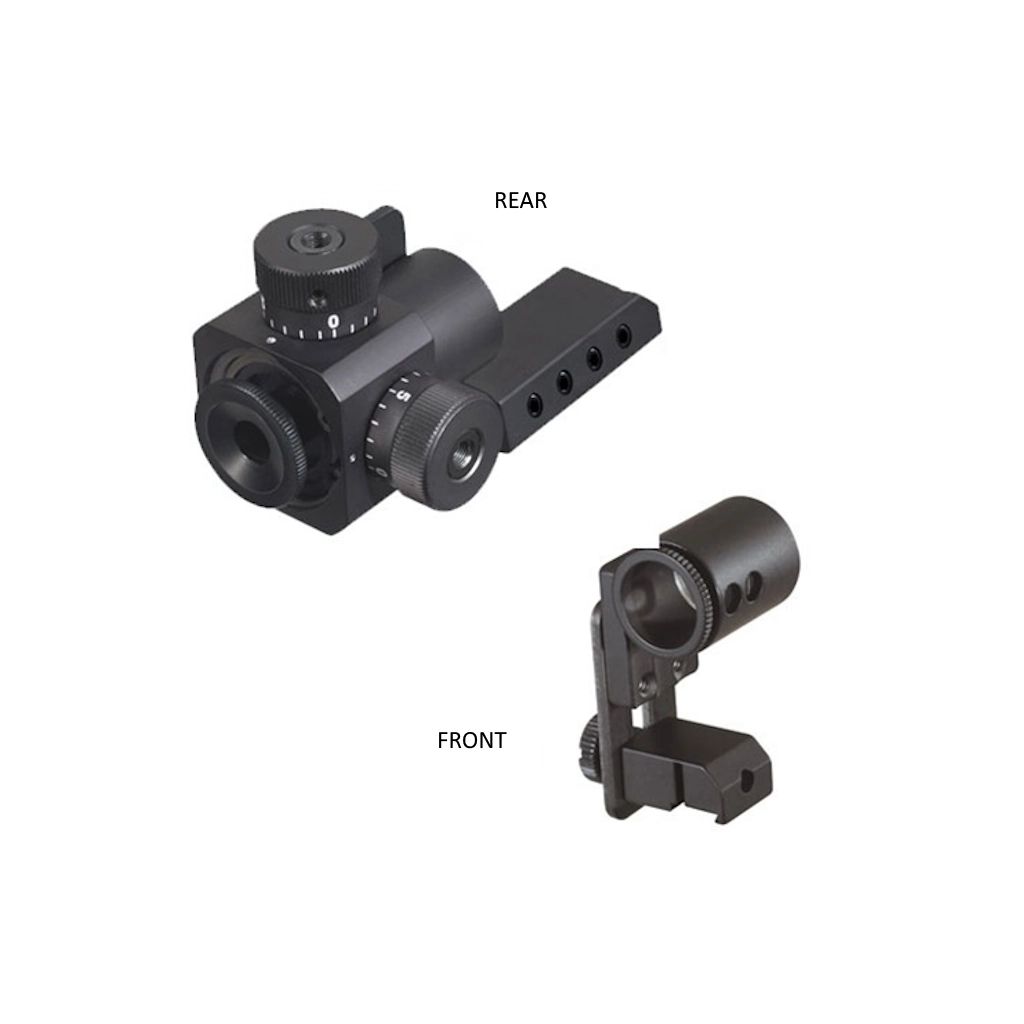 Front and rear sights Target set Edge 10 Metre
