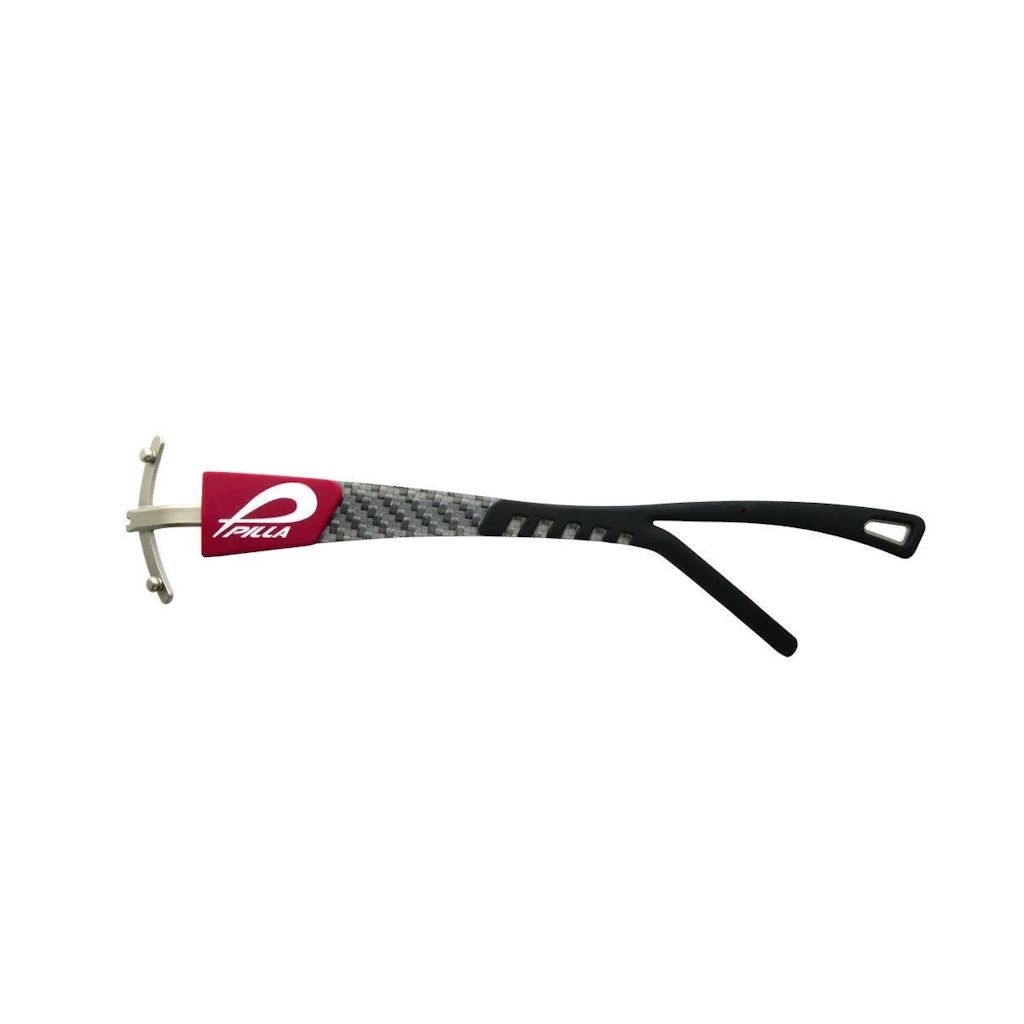 Pilla Outlaw Carbon Fiber Fork X6 Frame Red + Black