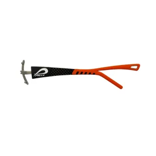 Pilla Outlaw Carbon Fiber X7 Black & Orange Frame